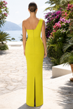 Valentina One Shoulder 3D Floral Mermaid Dress