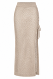 Sienna Crochet Mesh Maxi Skirt