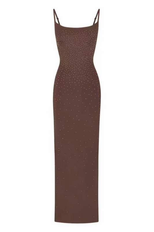 Jelly Sheer Cami Long Dress