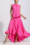 Stella Sleeveless Ruffle Mermaid Set