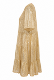 My Queen Sequin Tiered Mini Dress