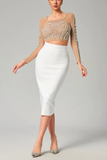 Natalia Pearl Mesh Bandage Set