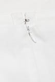 White Corset Pleated Mini Dress