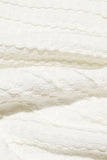 Elena Cream Tea Frill Lace Midi Dress