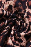 Jacqueline Backless Cheetah Print Dress
