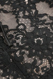 Lace Strapless Corset Mini Dress