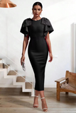 Madeline Knitted Embellished Midi Dress