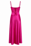 Anabella Lace Up Maxi Dress