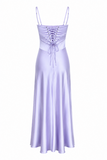 Anabella Lace Up Maxi Dress