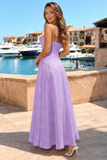 Butterfly Applique Maxi Slip Dress