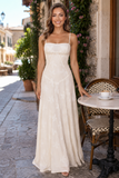 Butterfly Applique Maxi Slip Dress