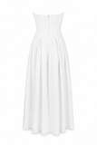 Lady Strapless Midi Dress