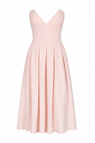 Lady Strapless Midi Dress
