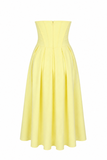 Lady Strapless Midi Dress