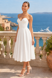 Lady Strapless Midi Dress