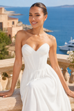 Lady Strapless Midi Dress