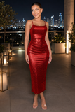Rubi Cowl Neck Cocktail Dress