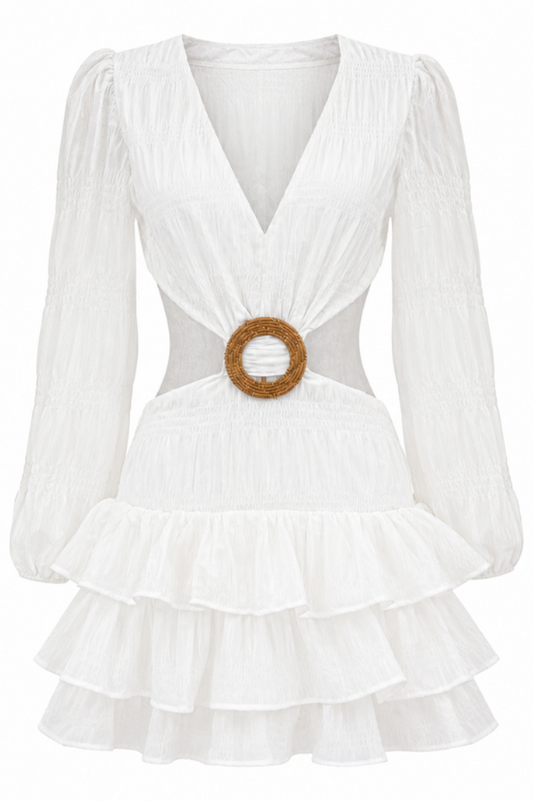 Paloma Puff Sleeve Mini Dress