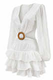 Paloma Puff Sleeve Mini Dress