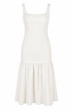 Amore Dropped Waist Midi Dress