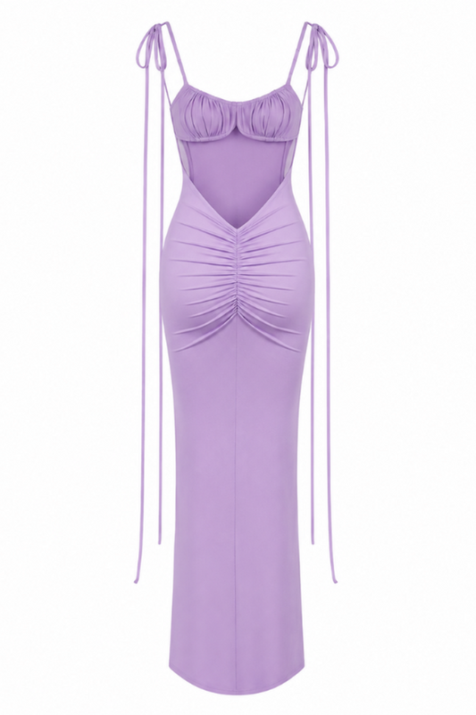 Veronica Backless Maxi Dress