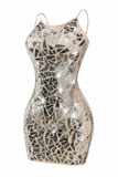 April Embellished Mini Dress