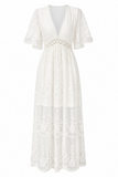 Boho Lace Maxi Dress