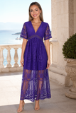 Boho Lace Maxi Dress