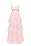 Jasmine Mesh Corset Gown