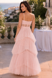 Jasmine Mesh Corset Gown