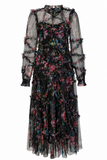 Serena Ruffle Maxi Dress