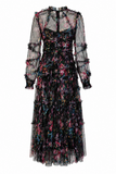 Serena Ruffle Maxi Dress
