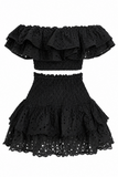 Jessica Bara Vanessa Ruffle Set