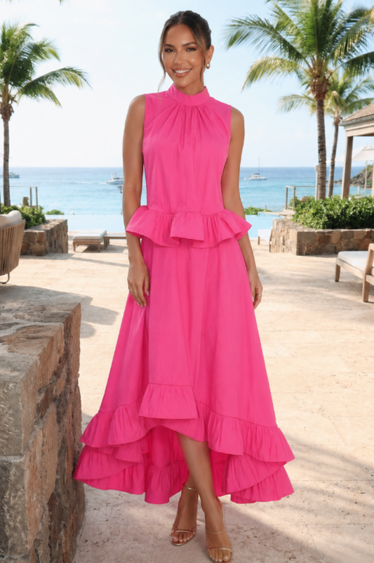 Stella Sleeveless Ruffle Mermaid Set