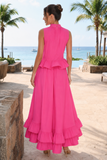 Stella Sleeveless Ruffle Mermaid Set