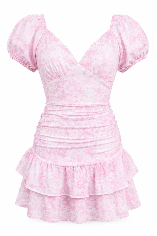 Mia Floral Mini Dress