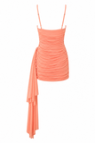 Gianna Draped Mini Dress