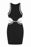 Valentina Halter Cutout Bodycon Mini Dress