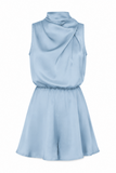 Mia Satin Short Romper