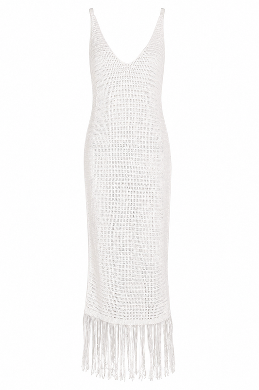 Savannah Backless Beach Cover Up Dress