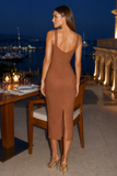 Elena Mesh Corset Midi Bodycon Dress
