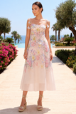 Ophelia Floral Midi Dress