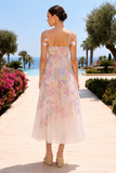 Ophelia Floral Midi Dress