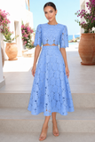 Valentina Floral Lace Two Piece Set