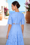 Valentina Floral Lace Two Piece Set