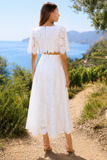 Valentina Floral Lace Two Piece Set