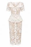 Rosalie Belted Midi Dress
