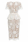 Rosalie Belted Midi Dress