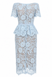 Rosalie Belted Midi Dress