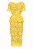 Rosalie Belted Midi Dress
